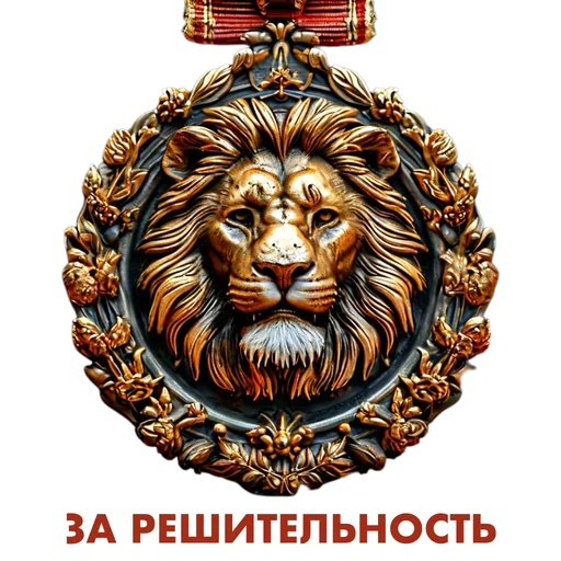 🦁 Стикер «Награды за достижения» для Telegram