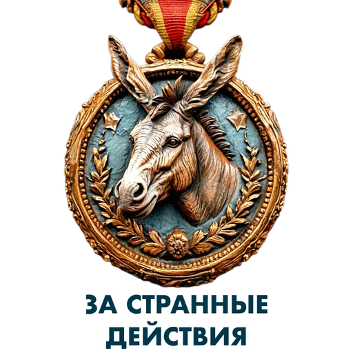 🫏 Стикер «Награды за достижения» для Telegram