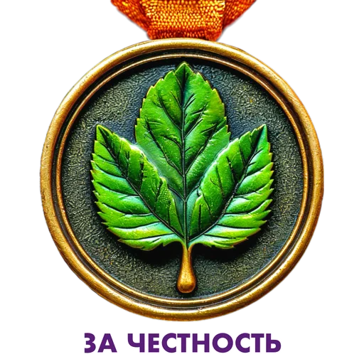 🌱 Стикер «Награды за достижения» для Telegram