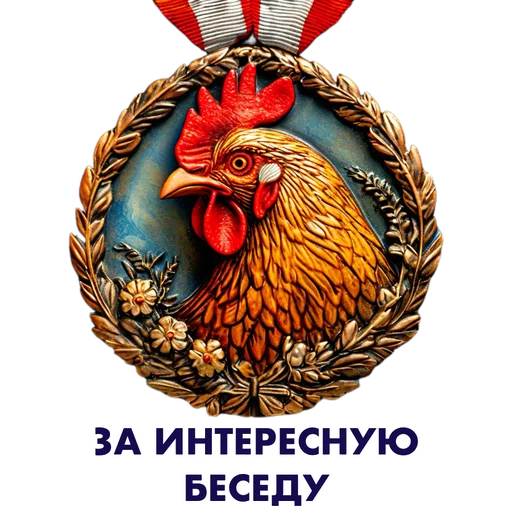 Стикерпак Награды за достижения для Telegram