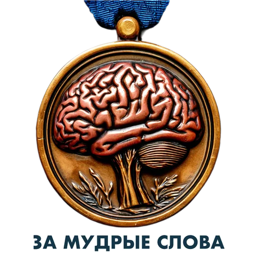 🧠 Стикер «Награды за достижения» для Telegram