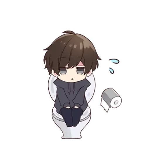 Стикерпак Menhera-kun для Telegram