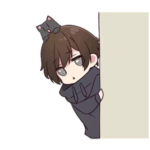 😁 Стикер «Menhera-kun» для Telegram