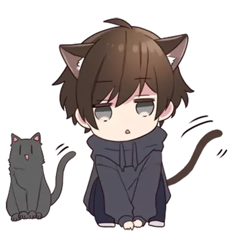 😺 Стикер «Menhera-kun» для Telegram