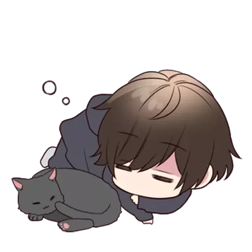 😴 Стикер «Menhera-kun» для Telegram