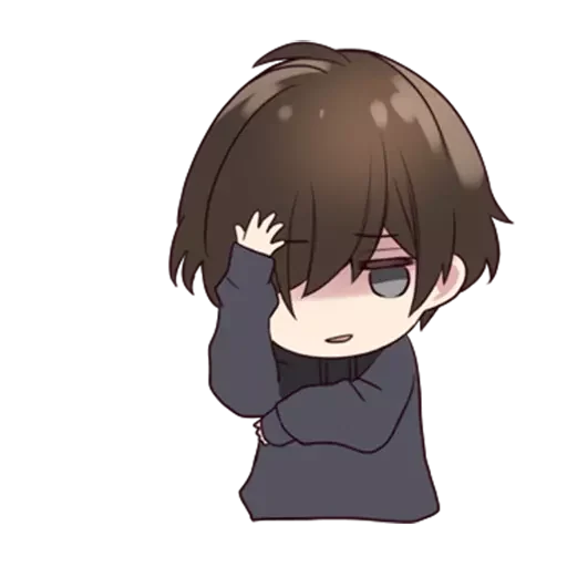 😌 Стикер «Menhera-kun» для Telegram