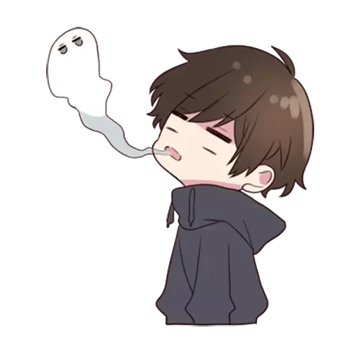 😱 Стикер «Menhera-kun» для Telegram