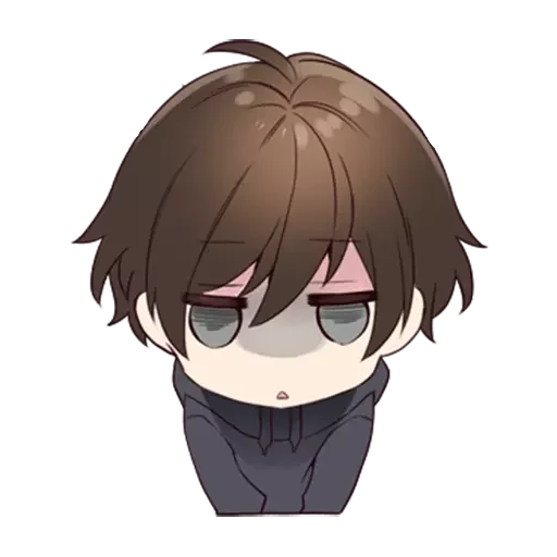 😑 Стикер «Menhera-kun» для Telegram