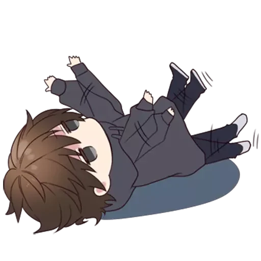 😁 Стикер «Menhera-kun» для Telegram