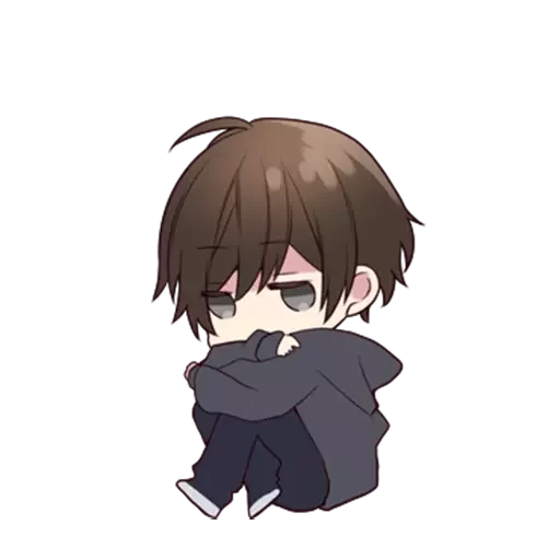 😔 Стикер «Menhera-kun» для Telegram