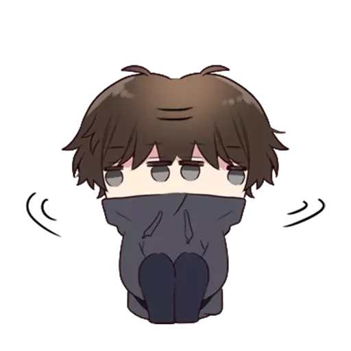 👎 Стикер «Menhera-kun» для Telegram
