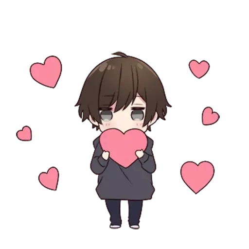 🥺 Стикер «Menhera-kun» для Telegram