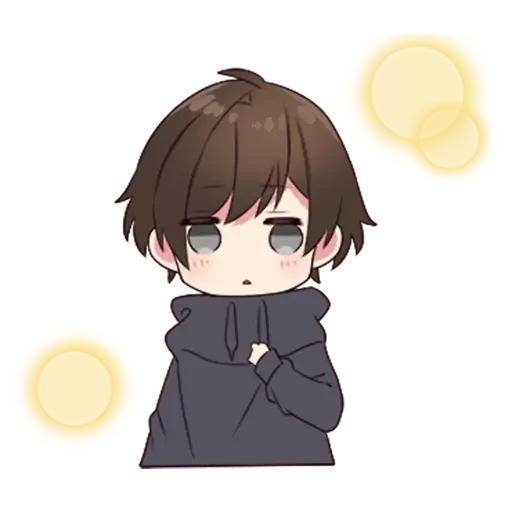 🥺 Стикер «Menhera-kun» для Telegram
