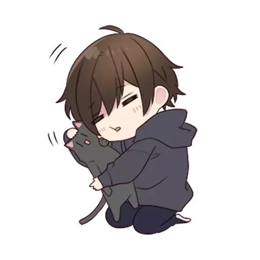 😊 Стикер «Menhera-kun» для Telegram
