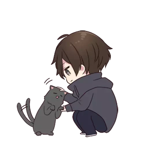 🙂 Стикер «Menhera-kun» для Telegram