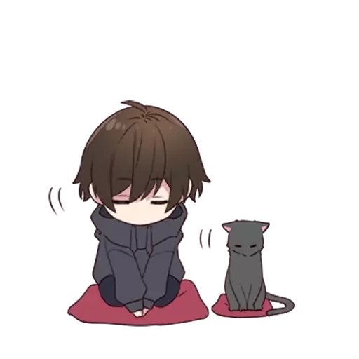 🙇‍♂ Стикер «Menhera-kun» для Telegram