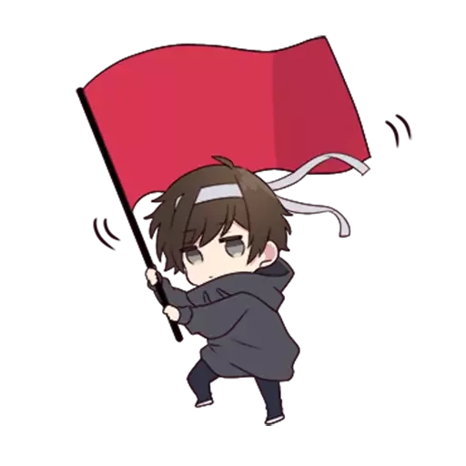 👏 Стикер «Menhera-kun» для Telegram
