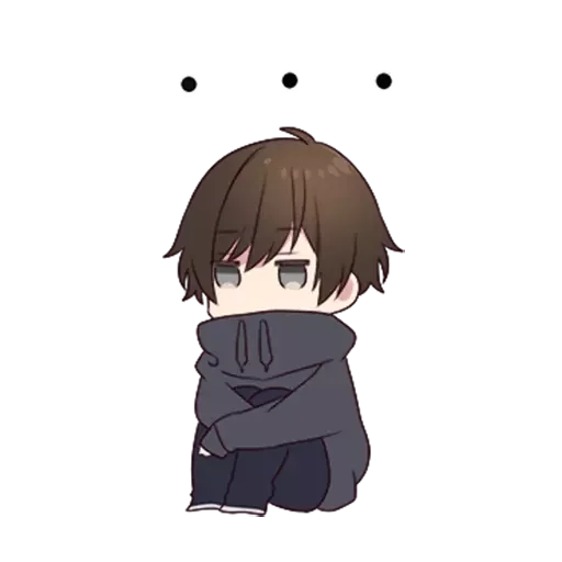 😐 Стикер «Menhera-kun» для Telegram