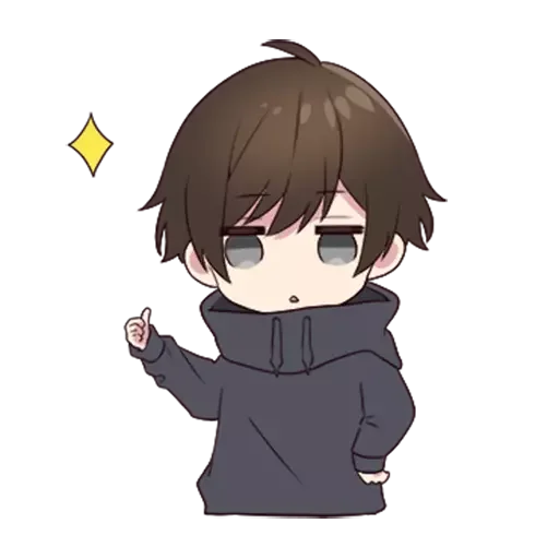 👍 Стикер «Menhera-kun» для Telegram