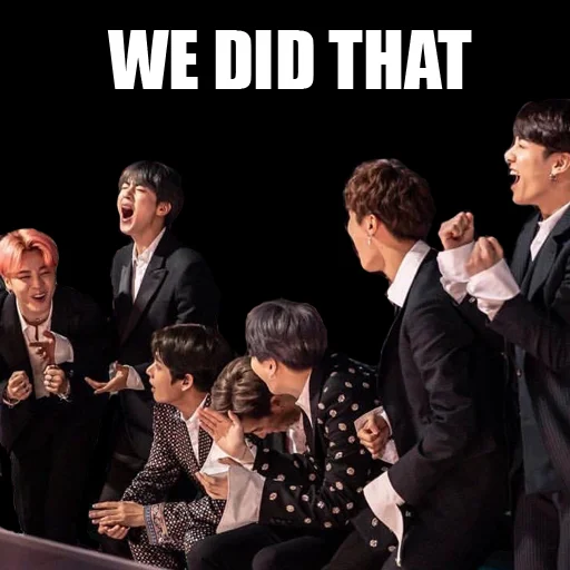 👍 Стикер «Awesome BTS Memes» для Telegram
