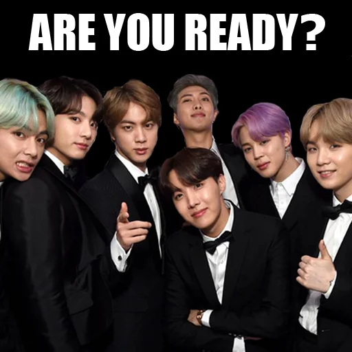 😈 Стикер «Awesome BTS Memes» для Telegram