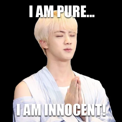 👼 Стикер «Awesome BTS Memes» для Telegram