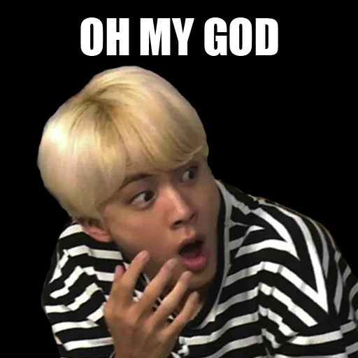 😮 Стикер «Awesome BTS Memes» для Telegram