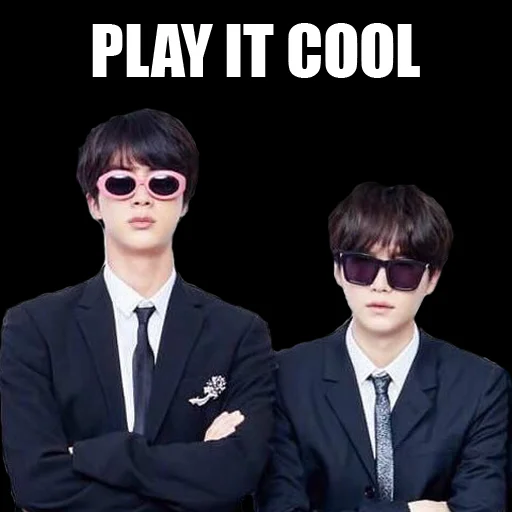 😎 Стикер «Awesome BTS Memes» для Telegram