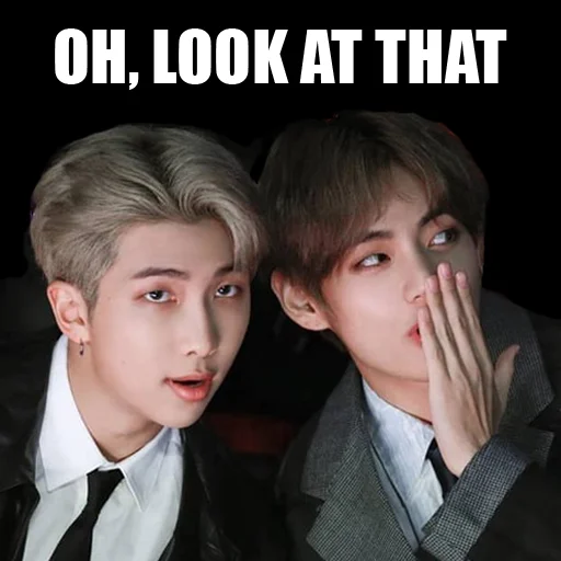 😮 Стикер «Awesome BTS Memes» для Telegram