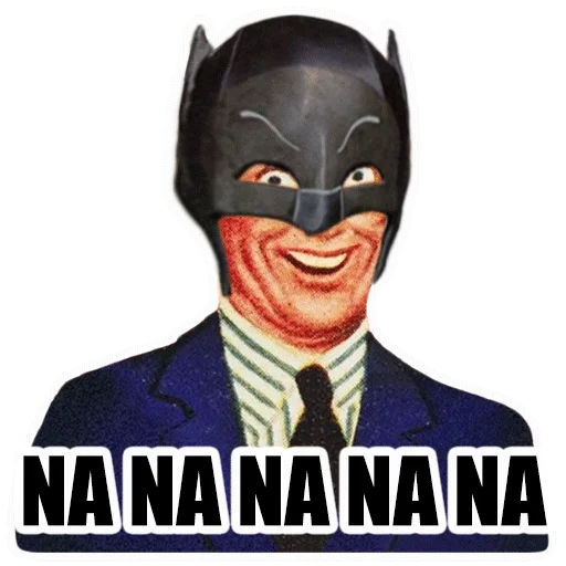 🦇 Стикер «Awesome Man» для Telegram