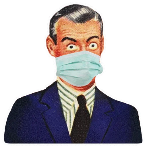 🦠 Стикер «Awesome Man» для Telegram
