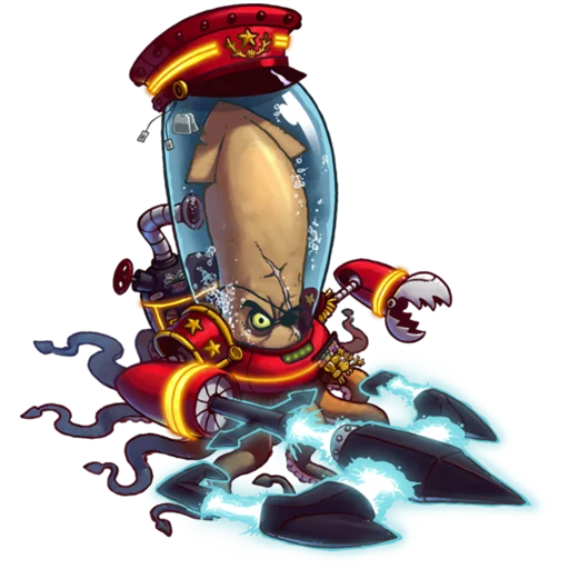 🦑 Стикер «Awesomenauts» для Telegram