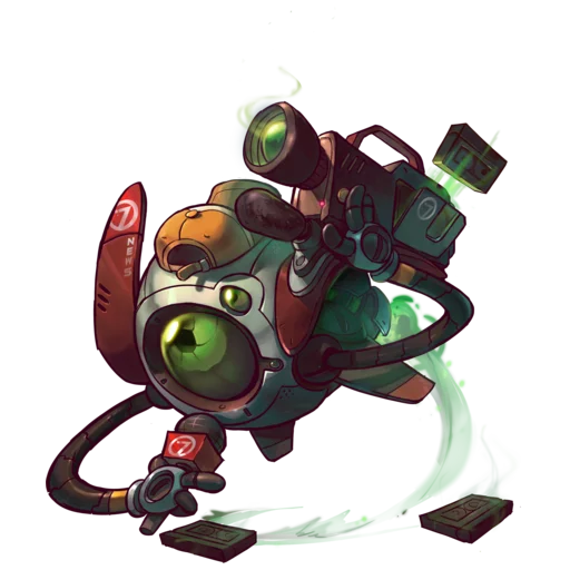 👁 Стикер «Awesomenauts» для Telegram