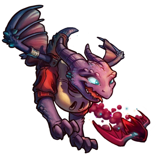 🦎 Стикер «Awesomenauts» для Telegram