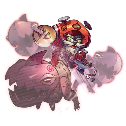 👴 Стикер «Awesomenauts» для Telegram