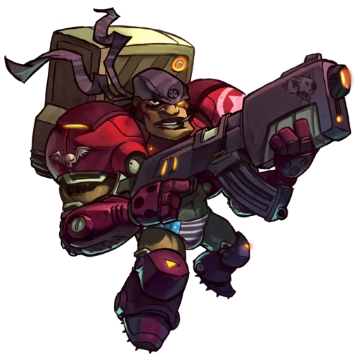 💣 Стикер «Awesomenauts» для Telegram