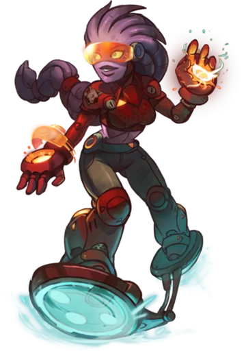 😅 Стикер «Awesomenauts» для Telegram