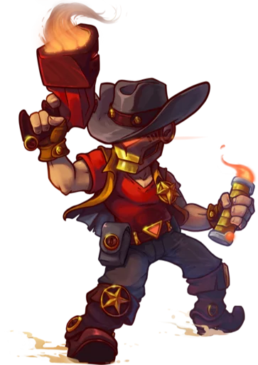 😏 Стикер «Awesomenauts» для Telegram