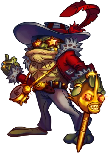 🤣 Стикер «Awesomenauts» для Telegram