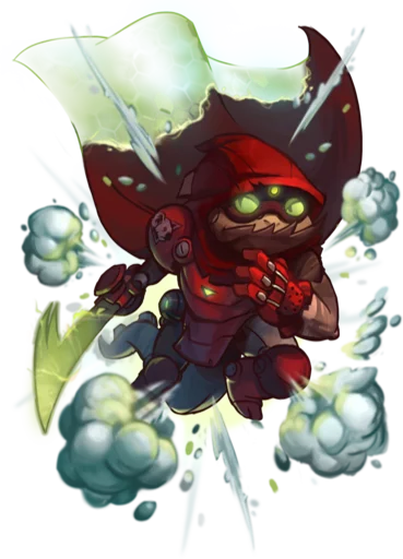 ☺️ Стикер «Awesomenauts» для Telegram