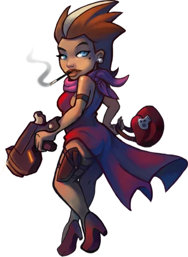 🙂 Стикер «Awesomenauts» для Telegram