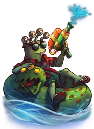 🙃 Стикер «Awesomenauts» для Telegram