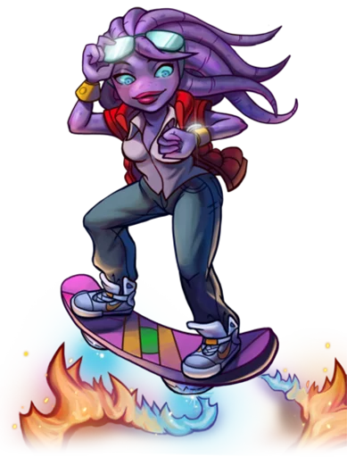 😘 Стикер «Awesomenauts» для Telegram