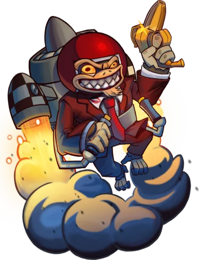 😗 Стикер «Awesomenauts» для Telegram