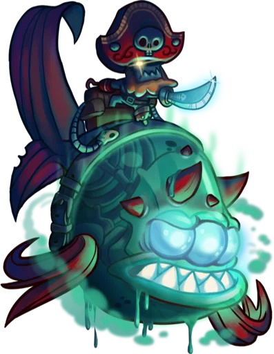 😜 Стикер «Awesomenauts» для Telegram