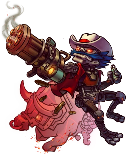 🤑 Стикер «Awesomenauts» для Telegram
