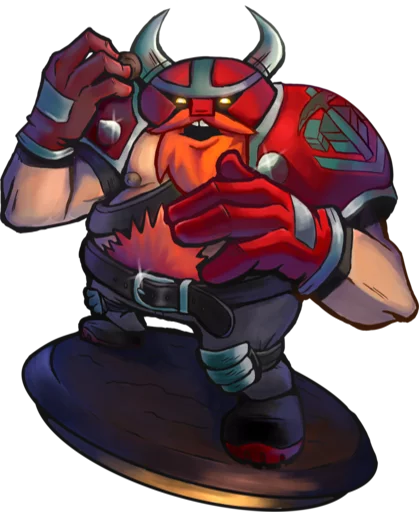 🤓 Стикер «Awesomenauts» для Telegram