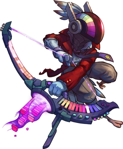 🤓 Стикер «Awesomenauts» для Telegram