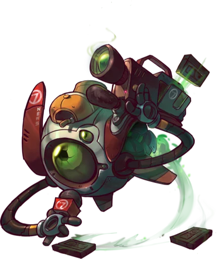 😏 Стикер «Awesomenauts» для Telegram