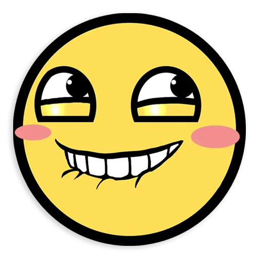 😊 Стикер «Awesome» для Telegram